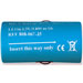BATTERIA RICARICABILE Li-Ion 3,5V adulti - per OTO-OFTALMOSCOPIO con manico plug-in