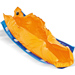 MATERASSO A DEPRESSIONE RES-Q-MATT PLUS - in polistirene - 203x94cm - peso 4,2kg 